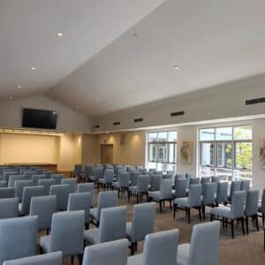 indoor chapel at eco memorial park