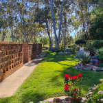 Columbarium walls memorial gardens