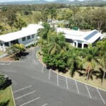 aerial view of gold coast memorial park