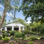 nature outside funeral chapel in Logan, Gold Coast