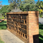 Columbarium walls at Eco Memorial Park